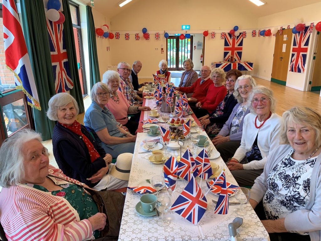 Seniors Coronation party